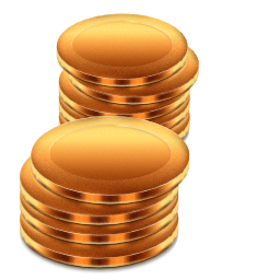 Logo drukarni Pieniądze